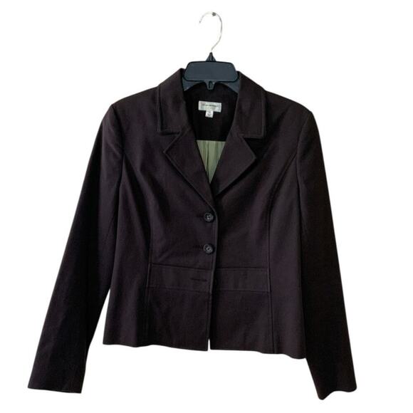 Isaac Mizrahi Blazer Suit Jacket Women 10 Notched Lapel Formal Career Officewear - Picture 2 of 15